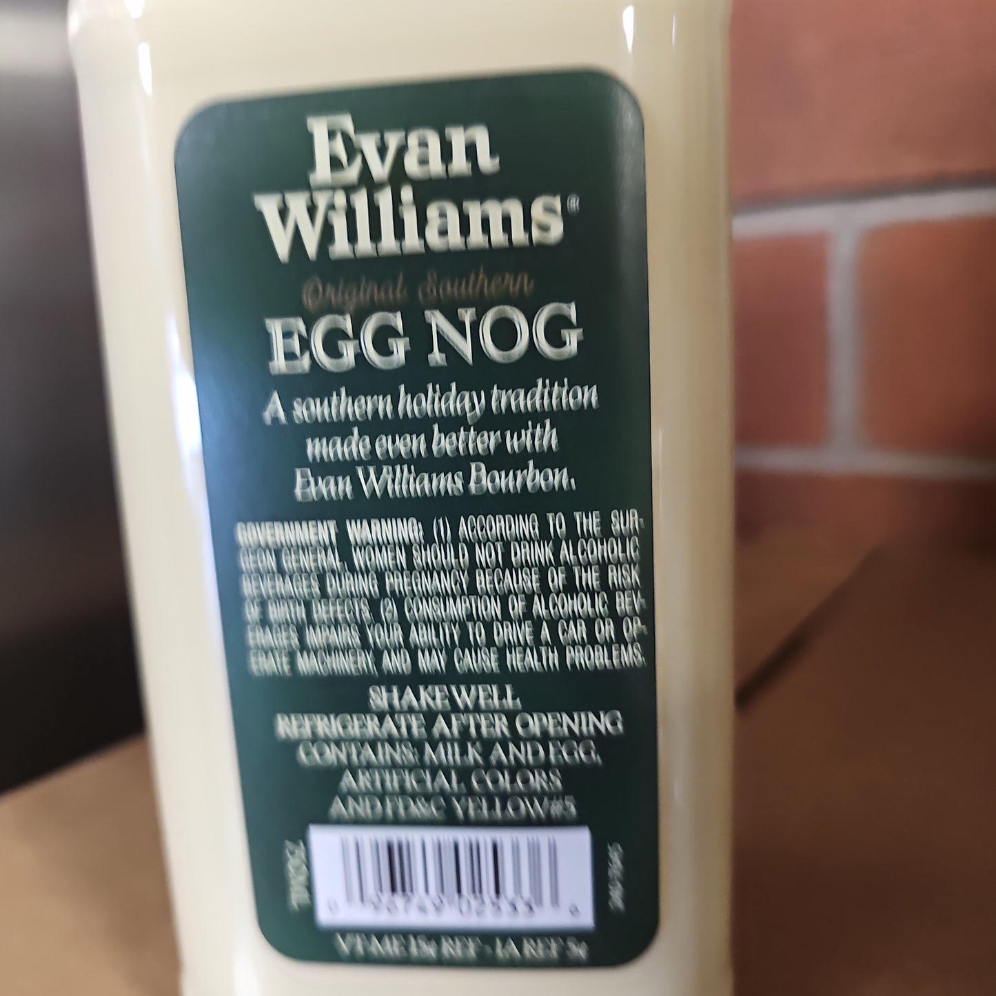 Evan Williams Egg Nog 750ml