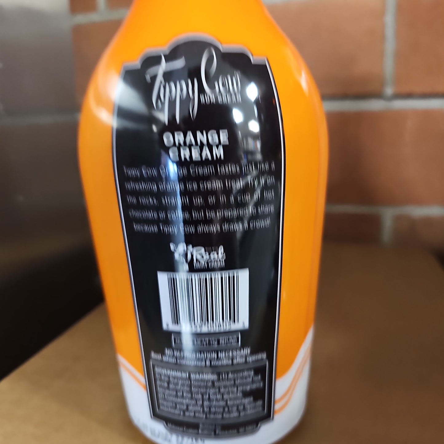 Tippy Cow Orange Cream Liqueur 750ml