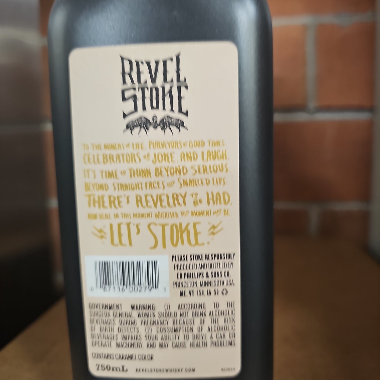 Revel Stoke Cream Liqueur 750ml