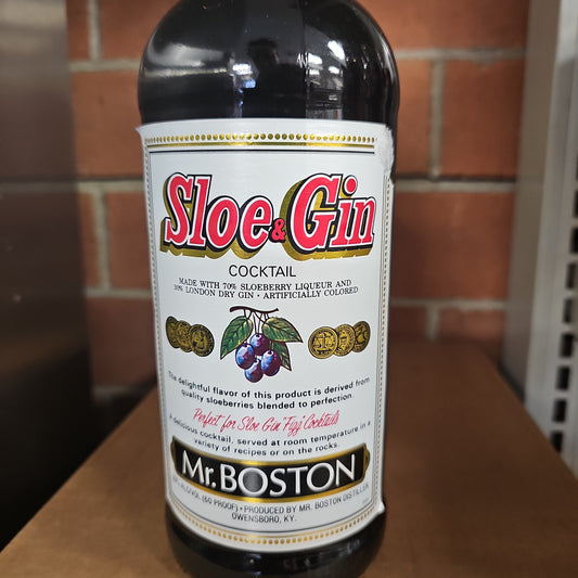 Mr. Boston Sloe & Gin 1L CLEARANCE