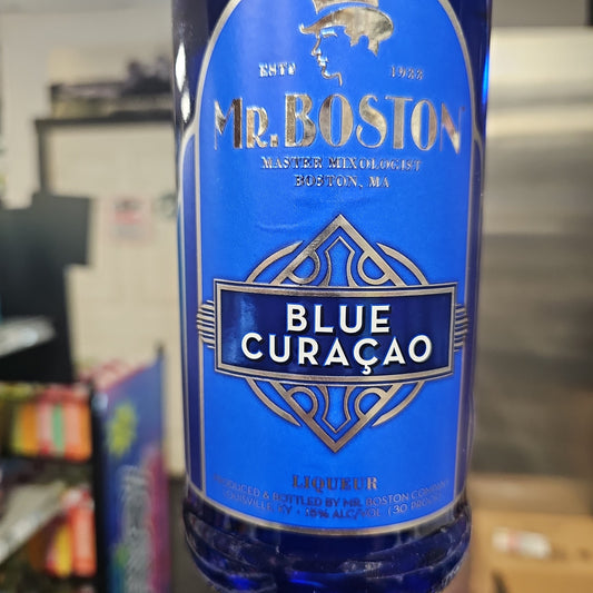 Mr. Boston Blue Curacao 1L