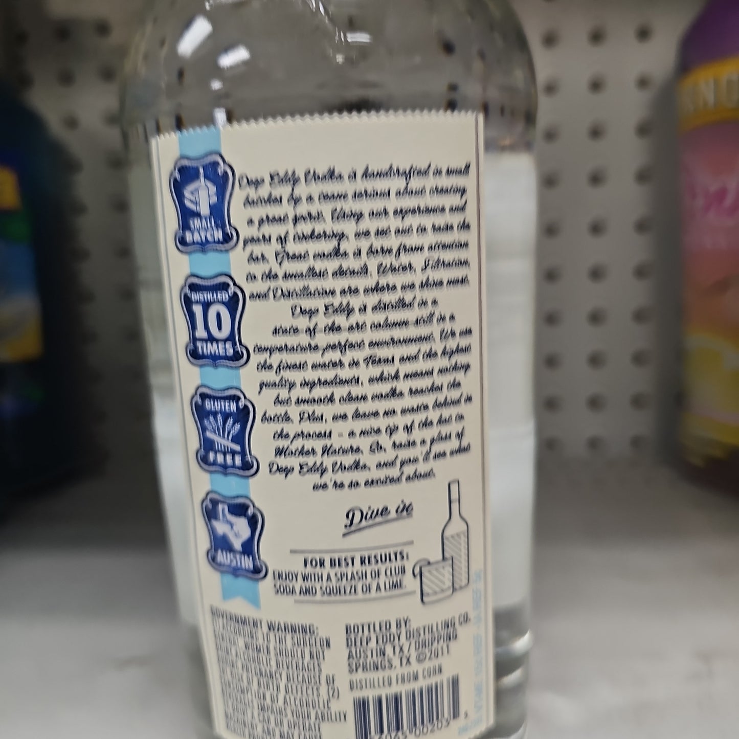 Deep Eddy Vodka 750ml