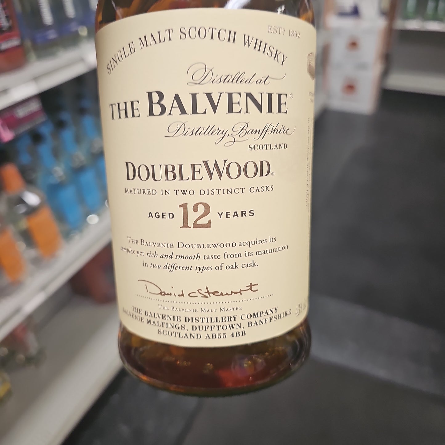 Balvenie Doublewood Single Malt Scotch12yr 750ml