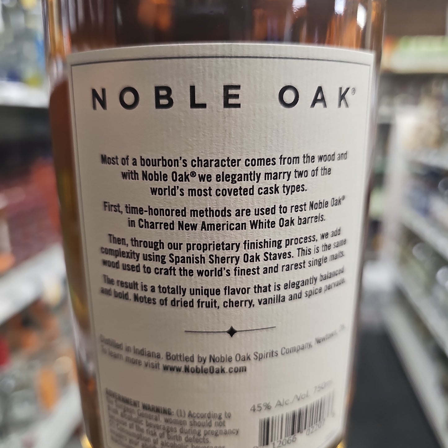 Noble Oak Bourbon 750ml