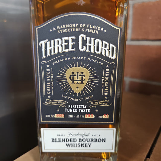 Three Chord Blended Bourbon 750ml