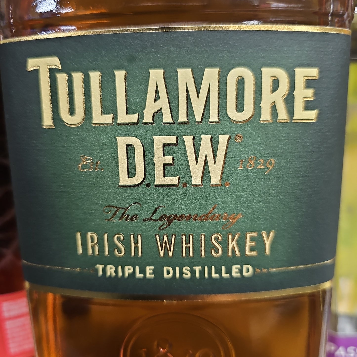 Tullamore Dew Irish Whiskey 1L