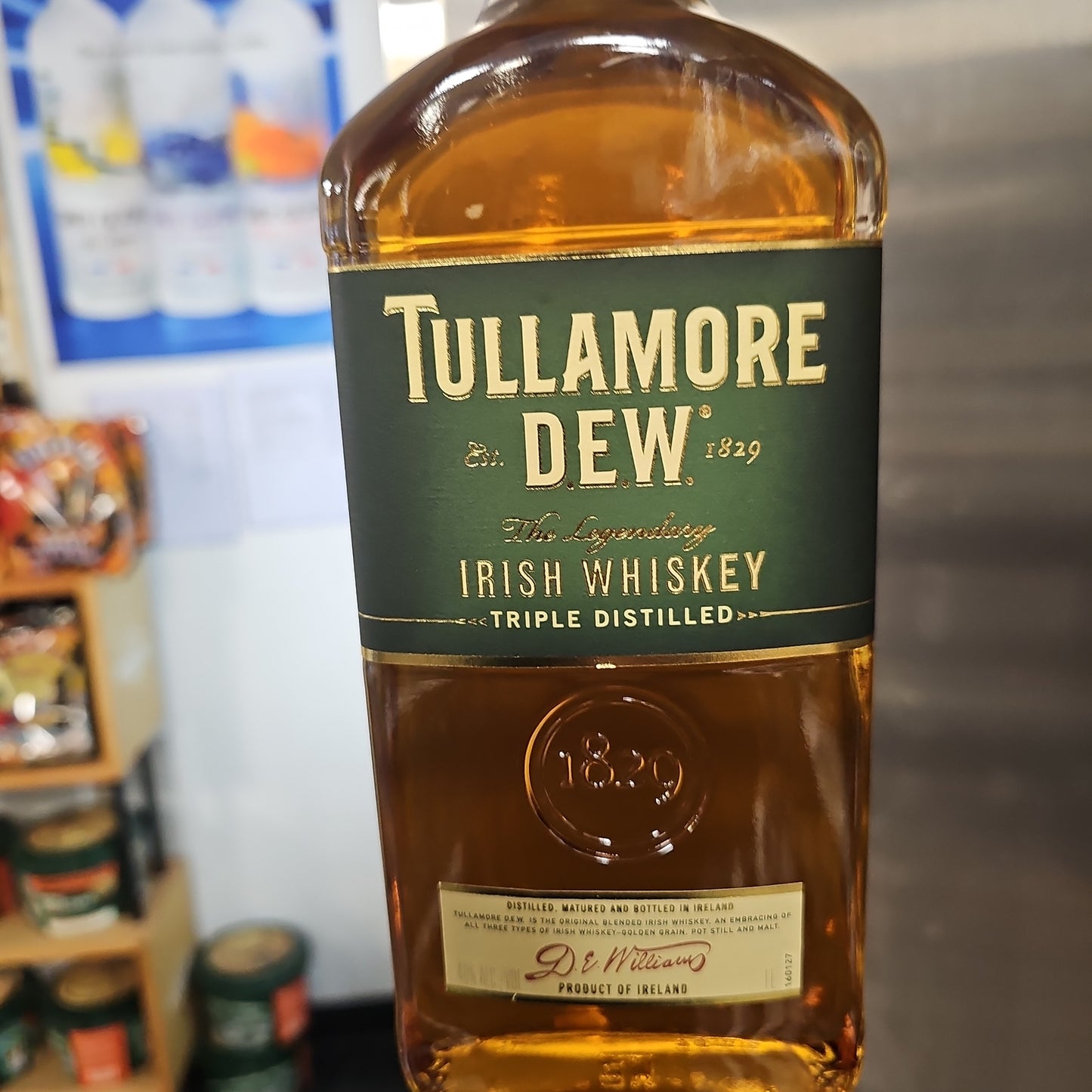 Tullamore Dew Irish Whiskey 1L