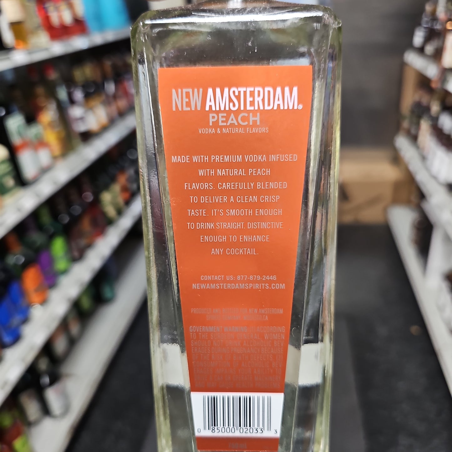 New Amsterdam Peach Vodka 750ml