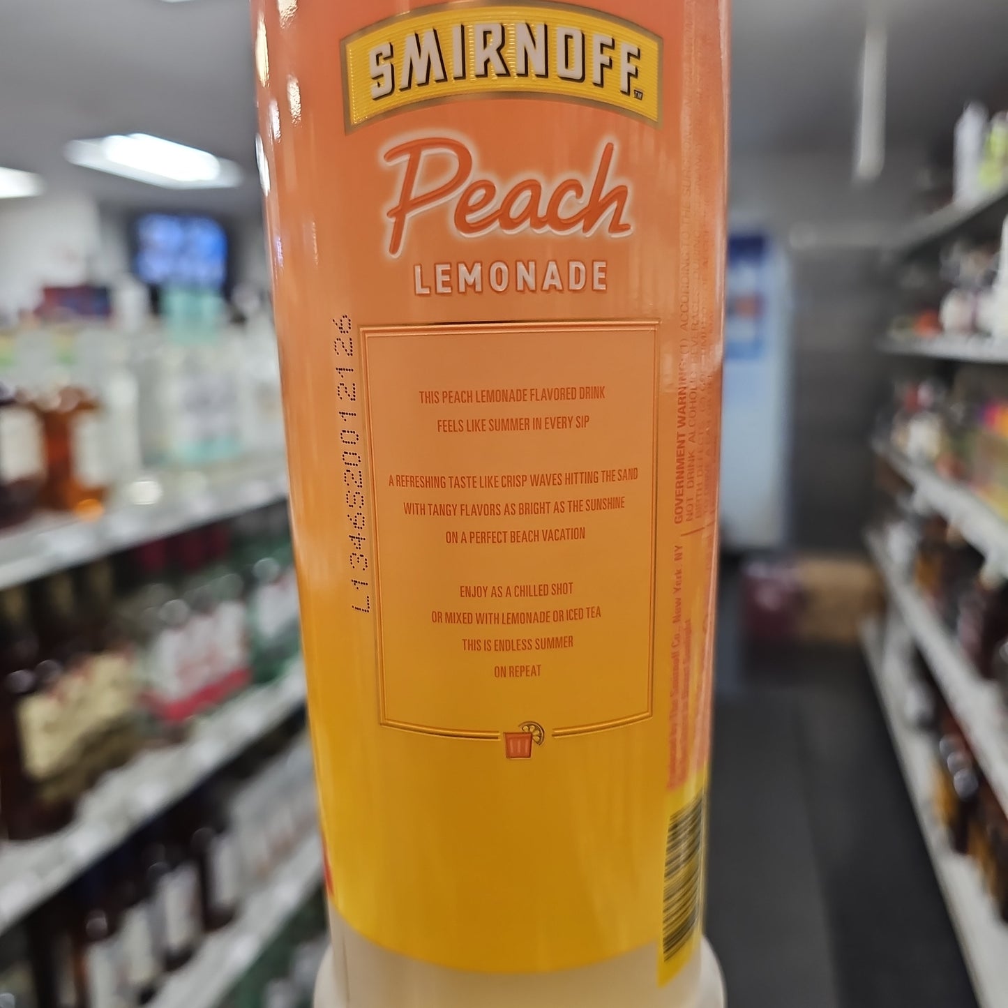 Smirnoff Peach Lemonade Vodka 750ml