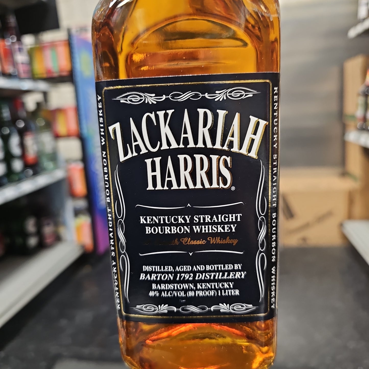 Zackariah Harris Kentucky Straight Whiskey 1L