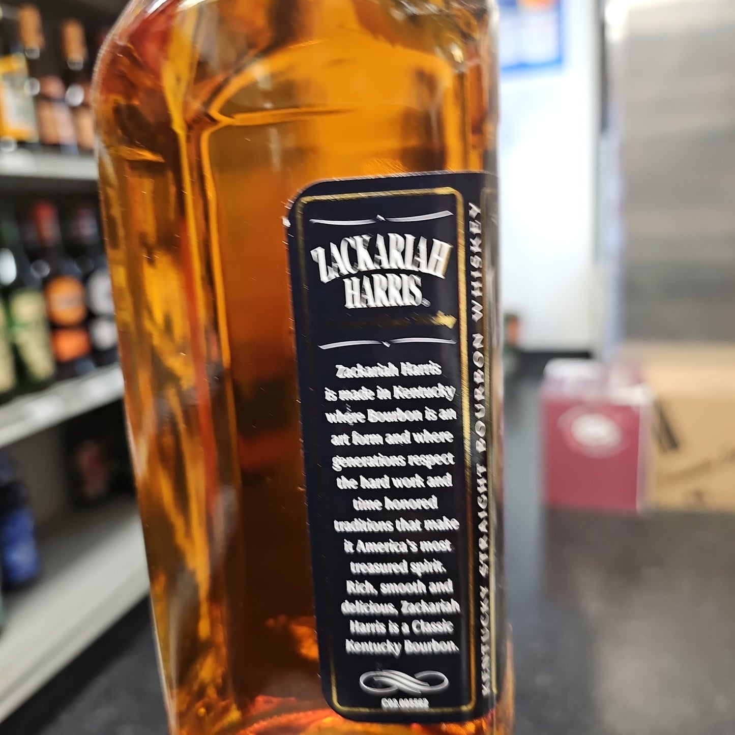 Zackariah Harris Kentucky Straight Whiskey 1L