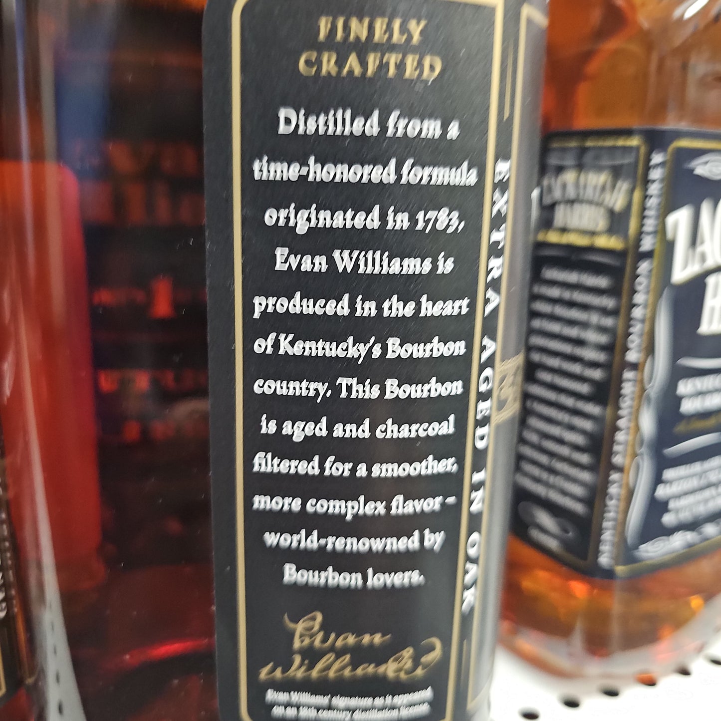 Evan Williams Black Label Bourbon 1.75L