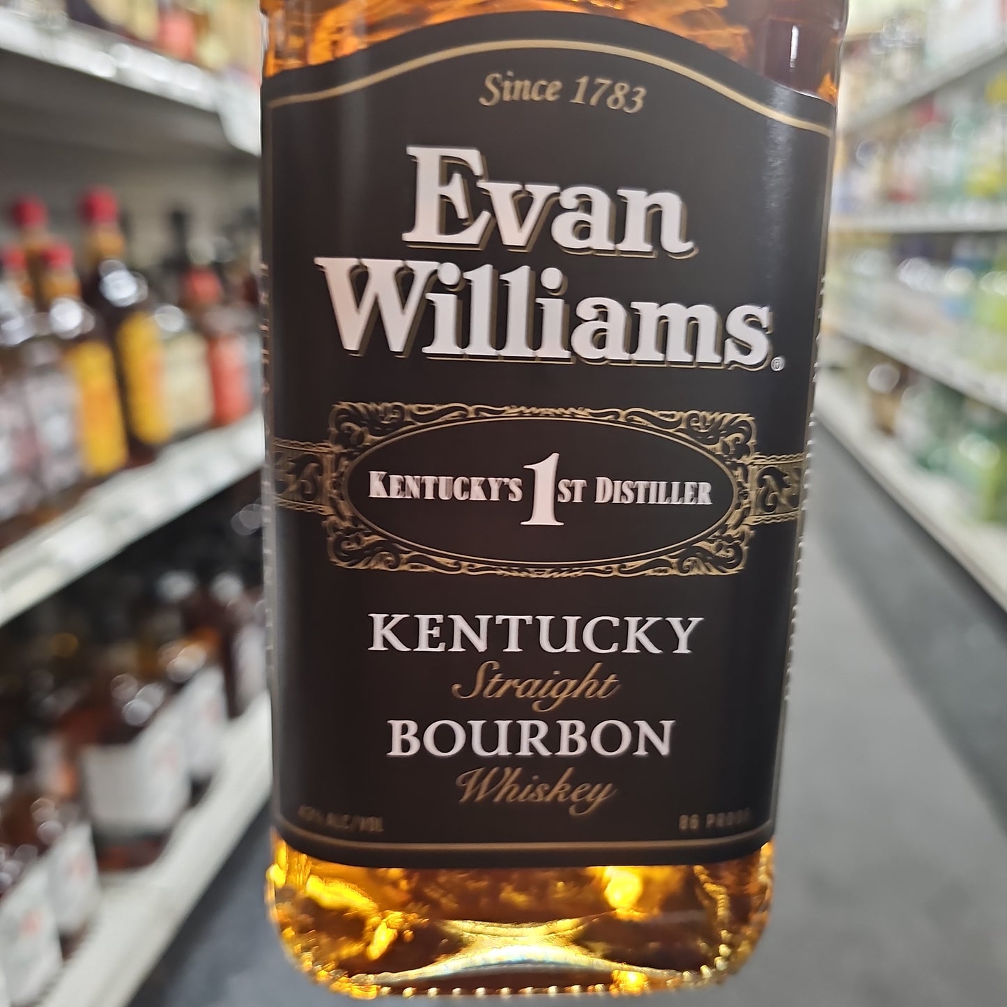 Evan Williams Black Label Bourbon 750ml