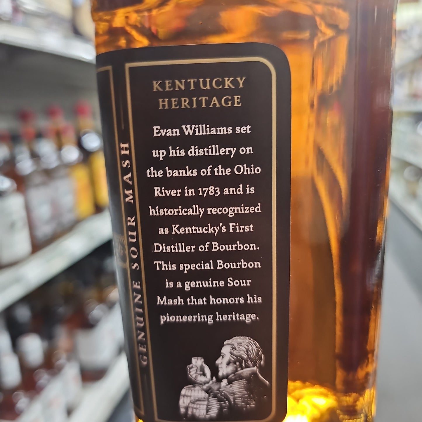 Evan Williams Black Label Bourbon 750ml