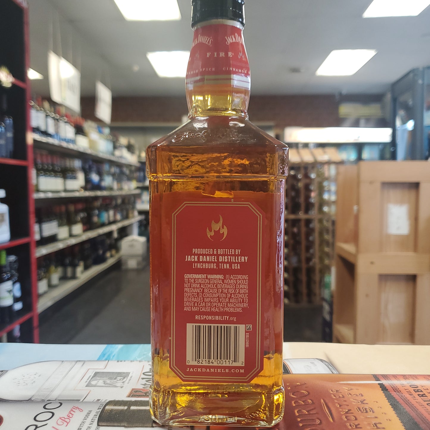 Jack Daniel's Tennessee Fire Cinnamon Whiskey 750ml