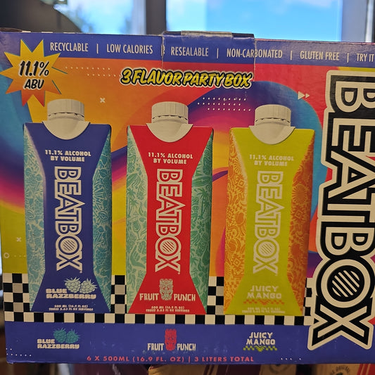 Beatbox 500ml Variety 6 Pack