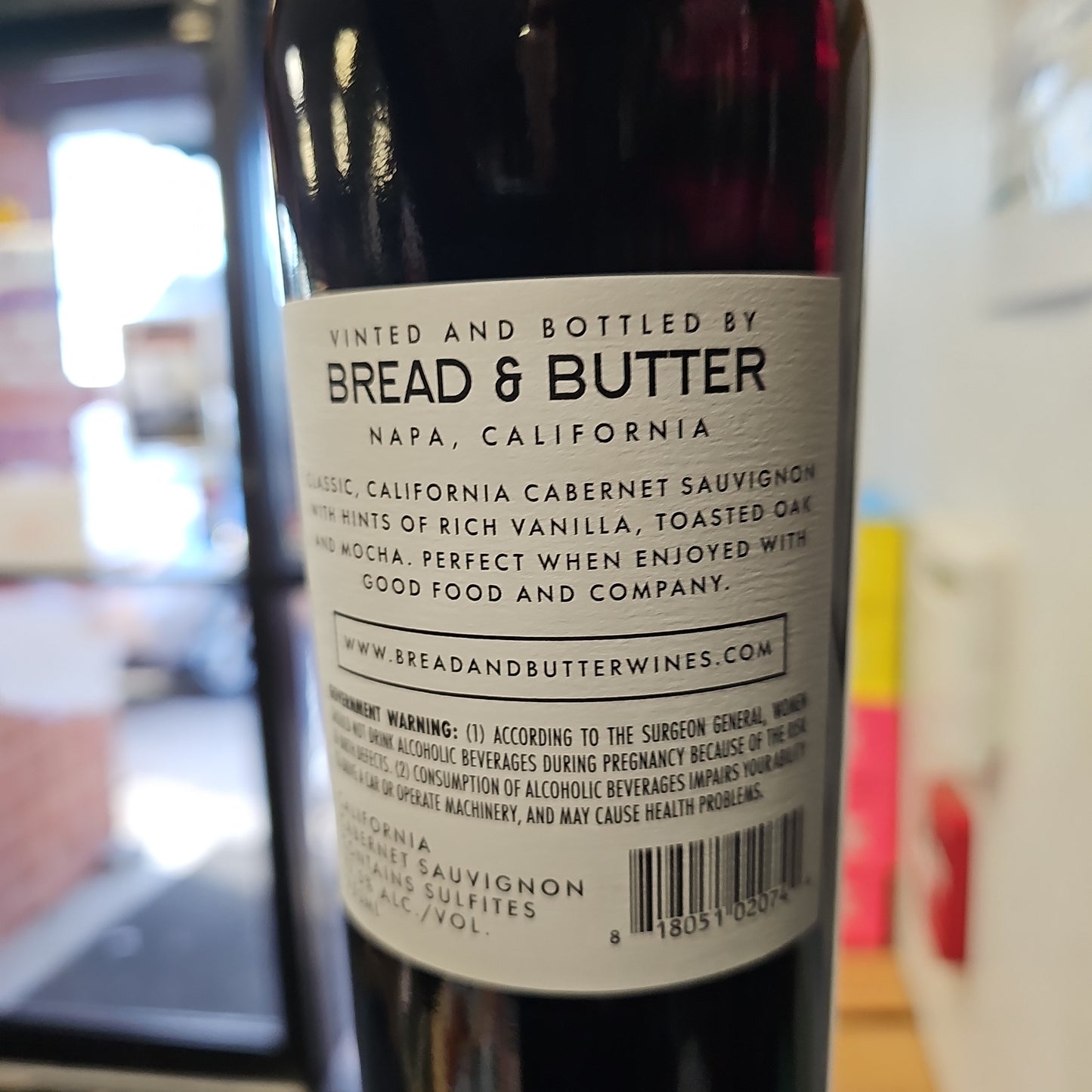 Bread & Butter Cabernet Sauvignon 750ml