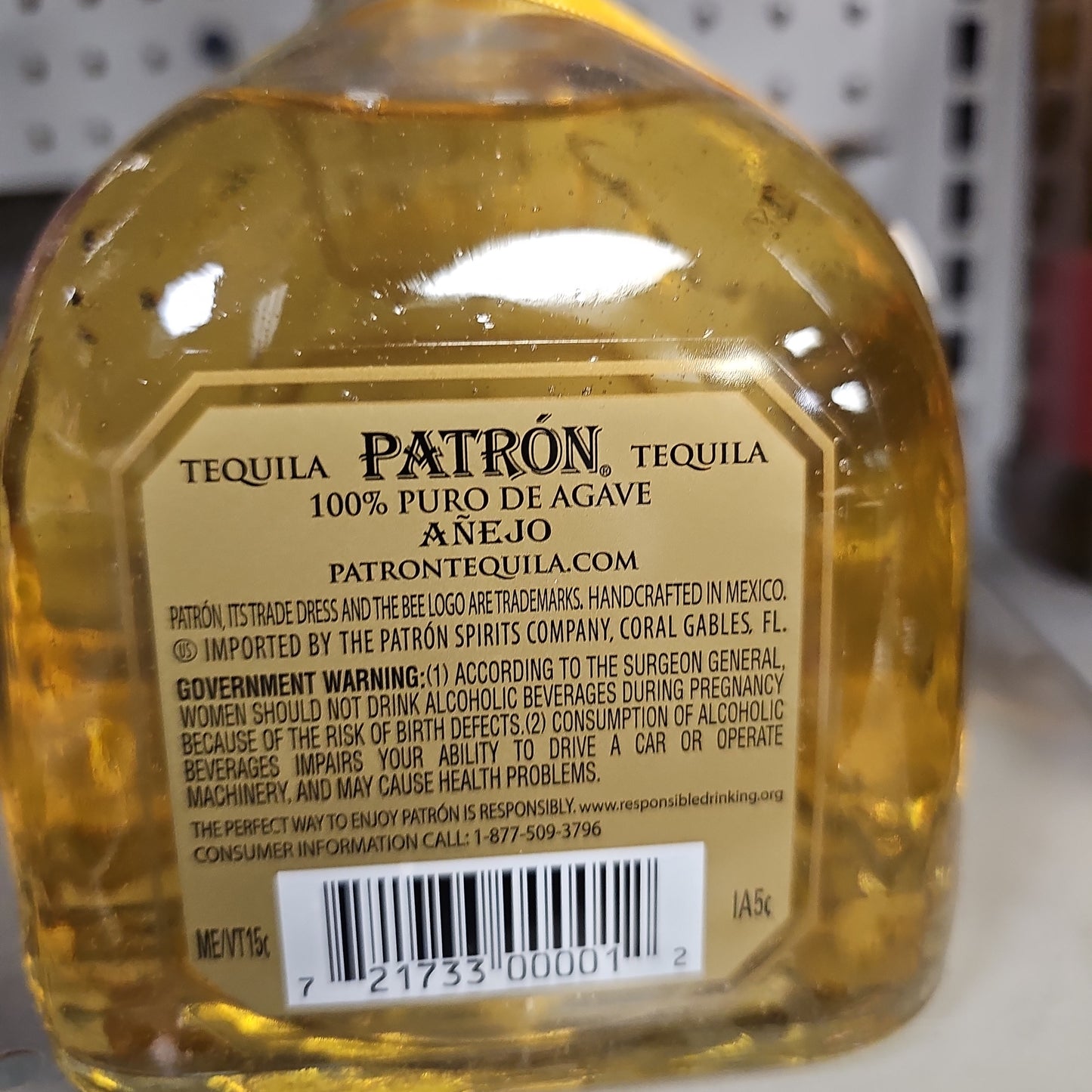 Patron Anejo Tequila 750ml