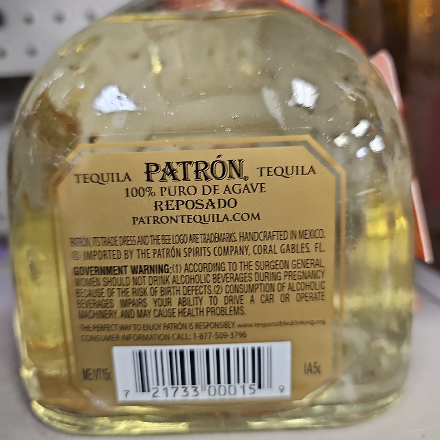 Patron Reposado Tequila 750ml