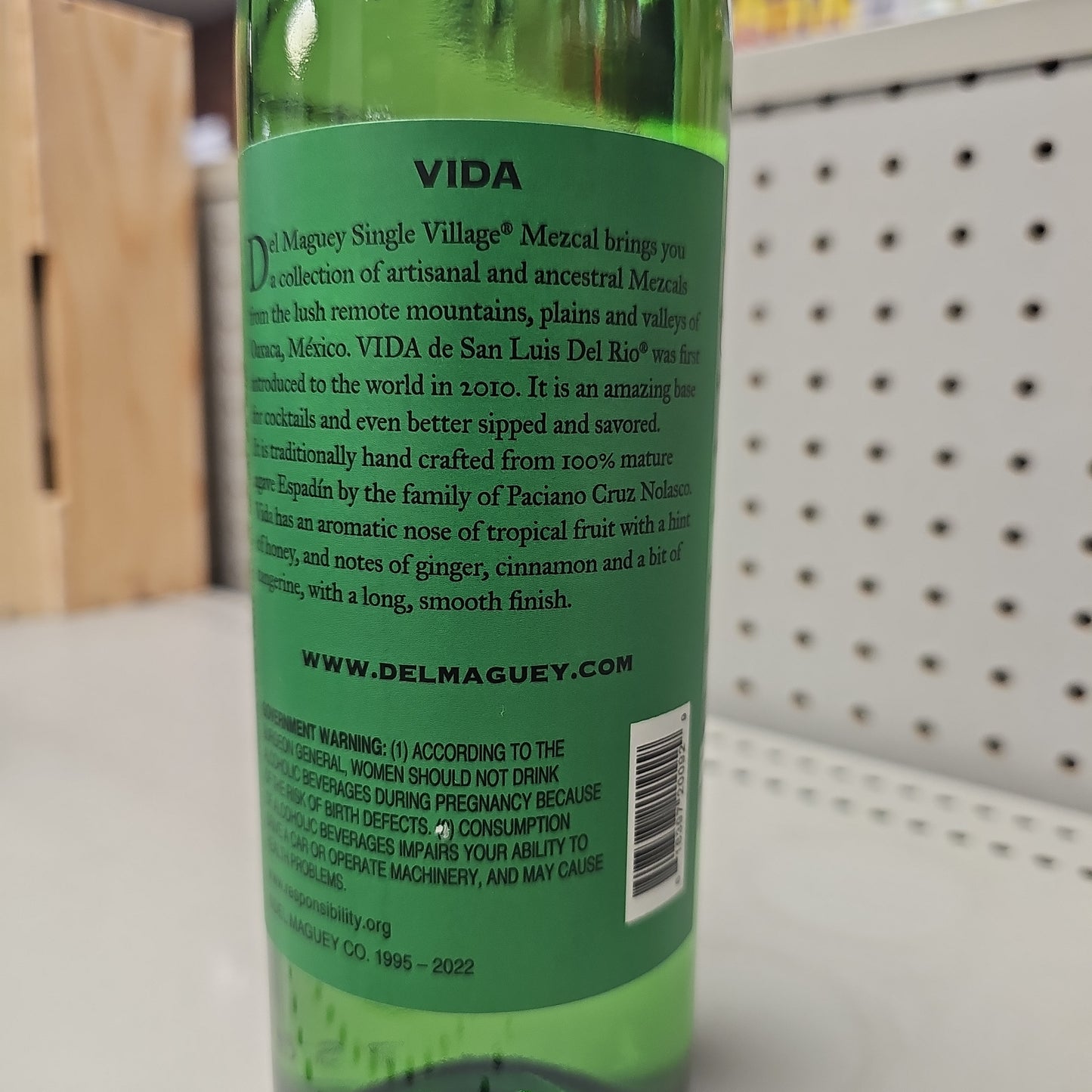 Del Maguey Mezcal Vida 84 750ml