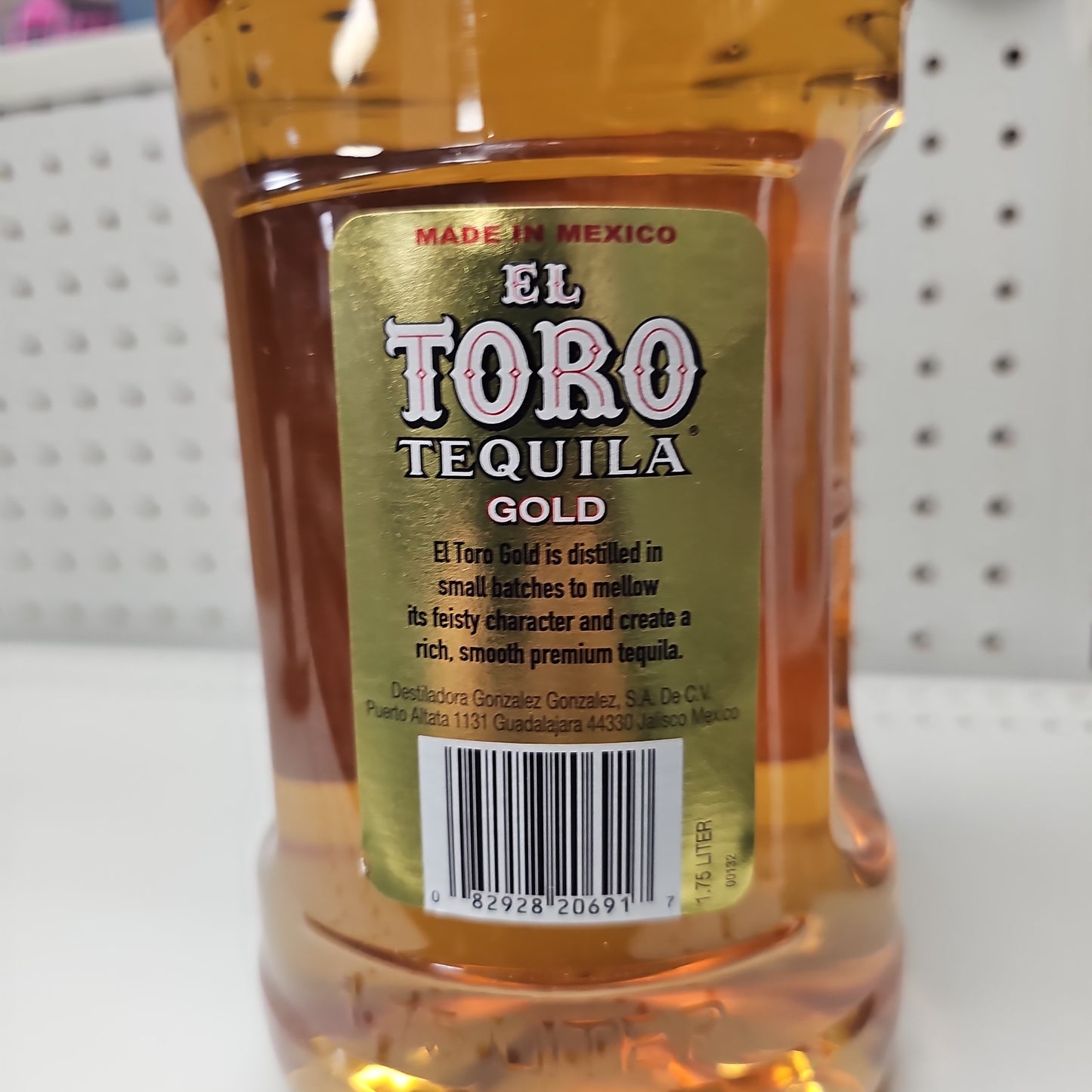 El Toro Gold Tequilla 1.75L