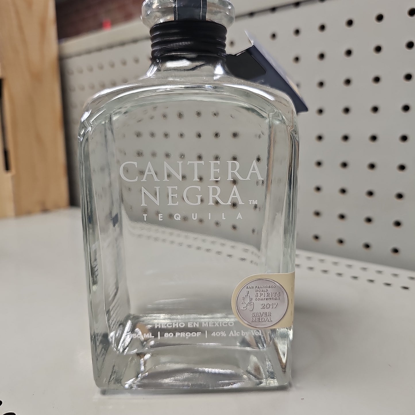 Cantera Negra Tequila Silver 750ml