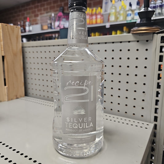 Recipe 21 Silver Tequila 1.75L