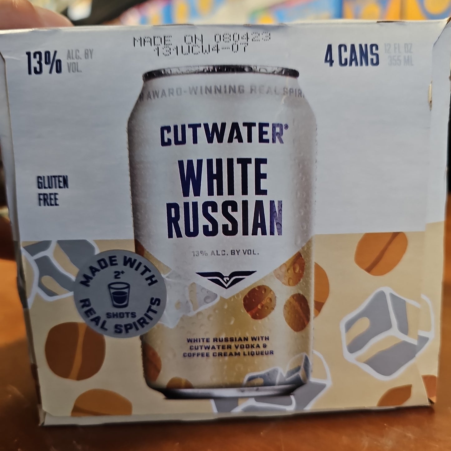 Cutwater Spirits White Russian 355ml Can 4 Pack