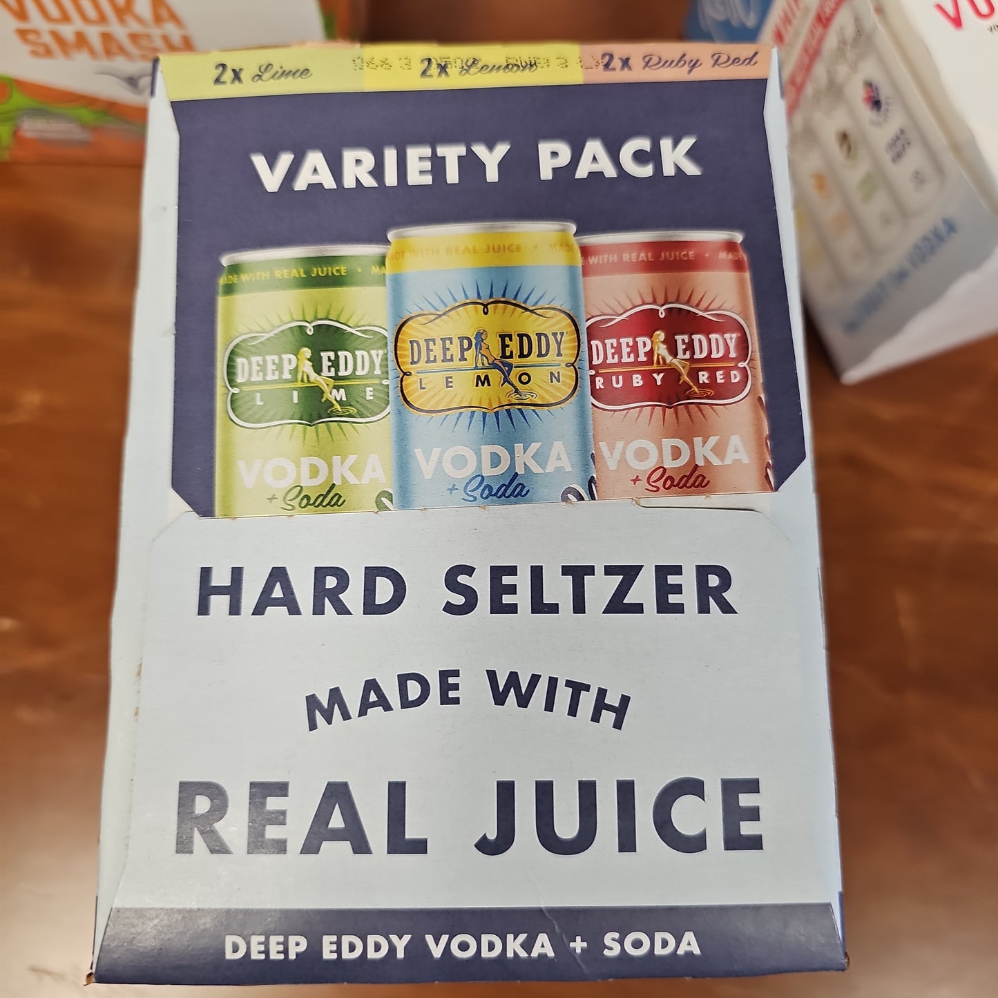 Deep Eddy Vodka & Soda Variety 355ml Can 6 Pack