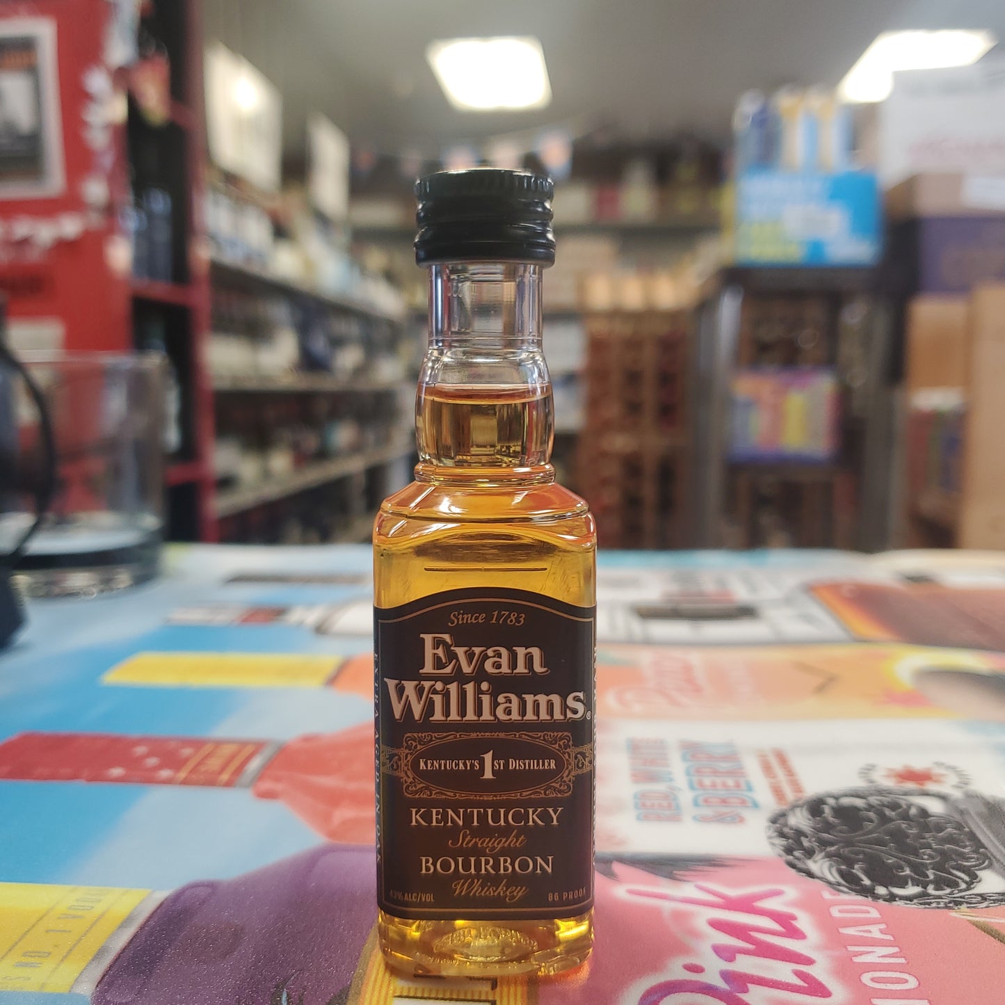 Evan Williams Whiskey 50ml