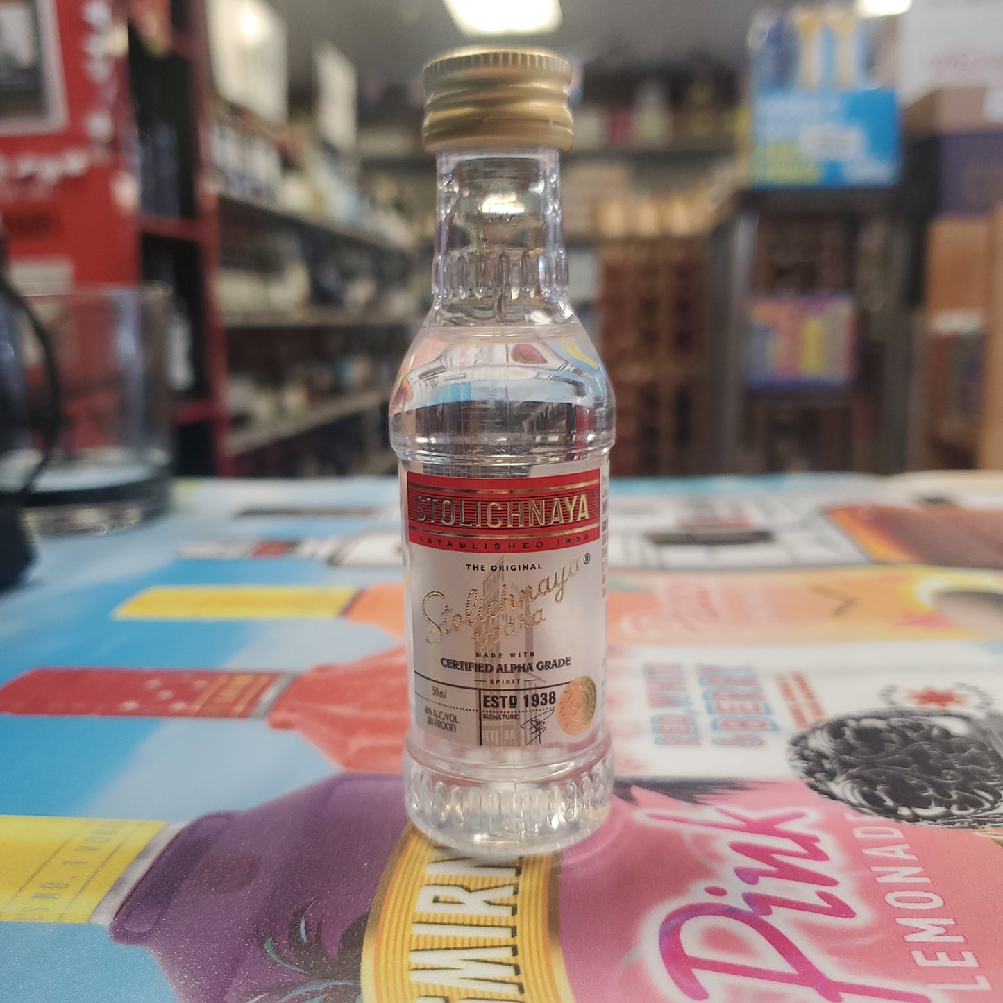 Stolichnaya Premium Vodka 50ml