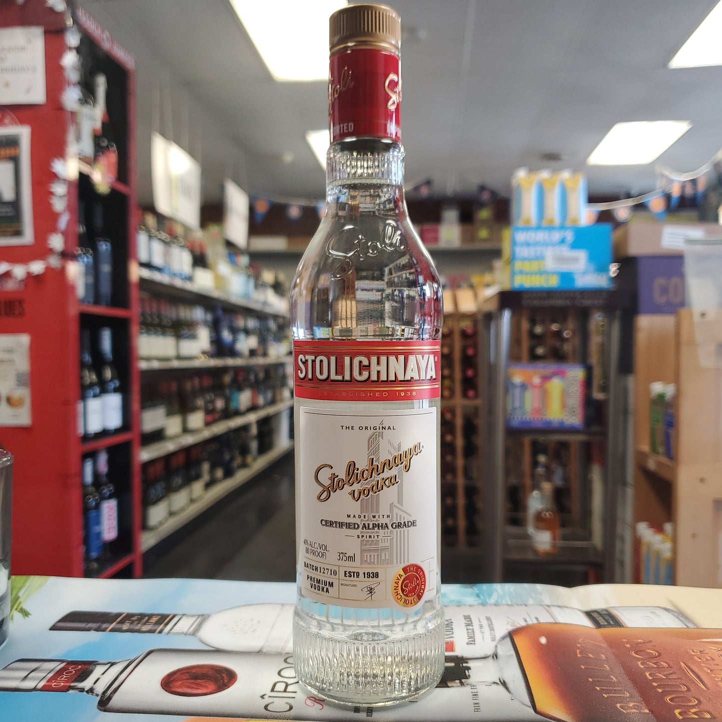 Stolichnaya Premium Vodka (Latvia) 375ml