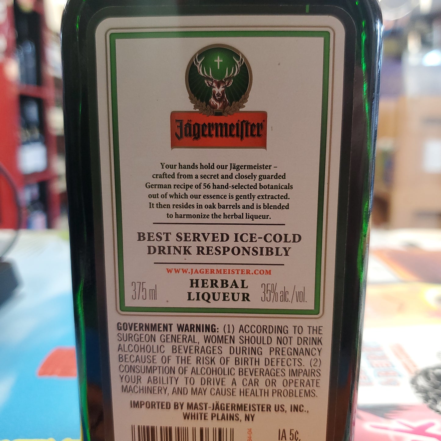 Jagermeister Herbal Liqueur 375ml