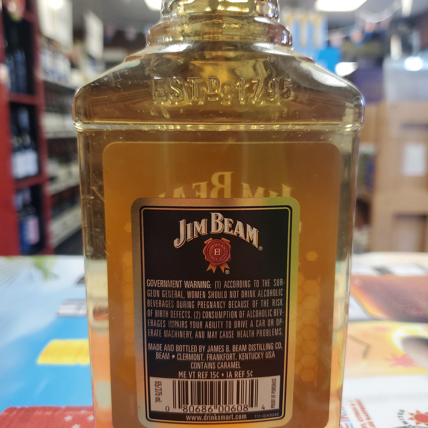 Jim Beam Honey Whiskey 375ml