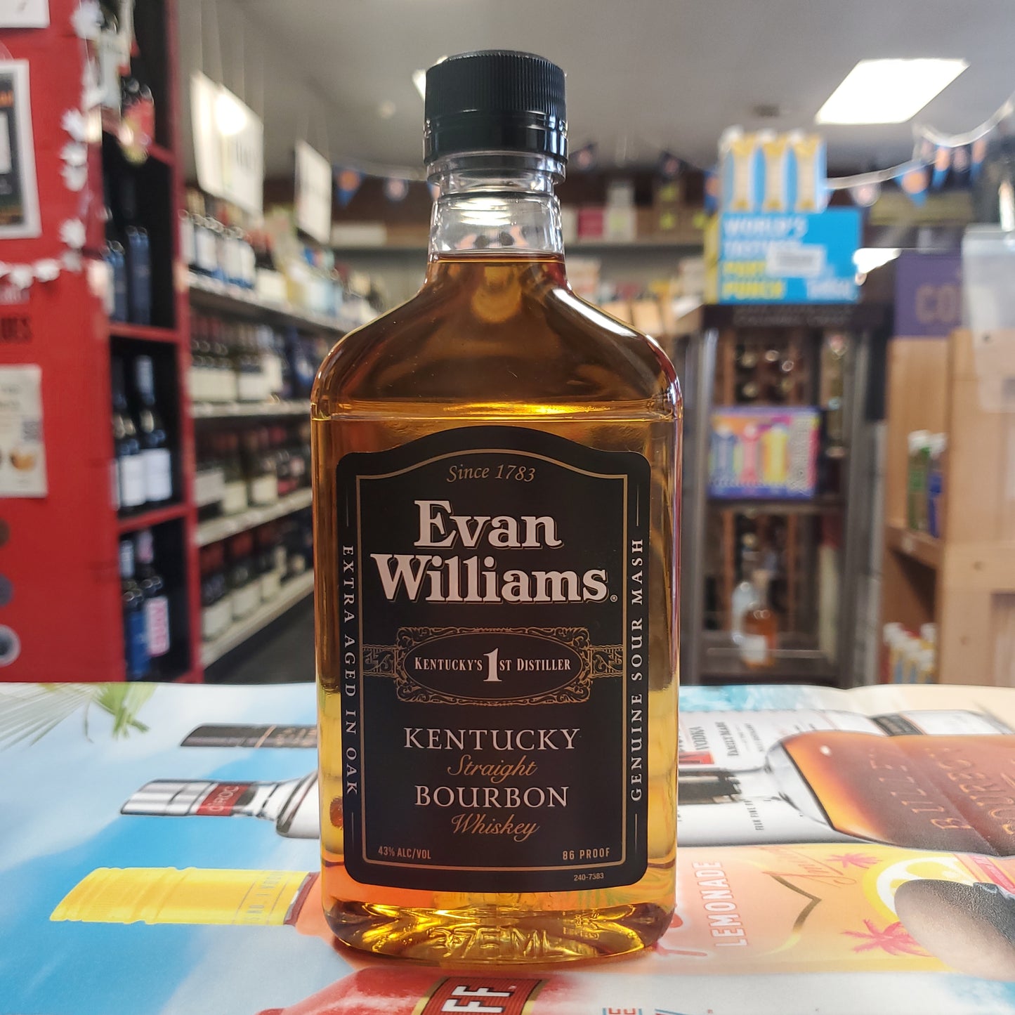 Evan Williams Black Label Bourbon 375ml