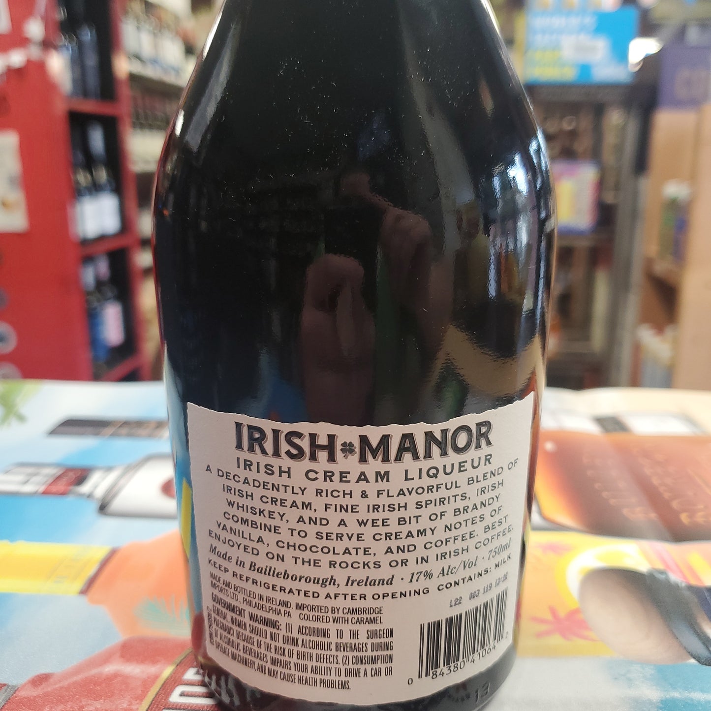 Irish Manor Irish Cream Liqueur 750ml