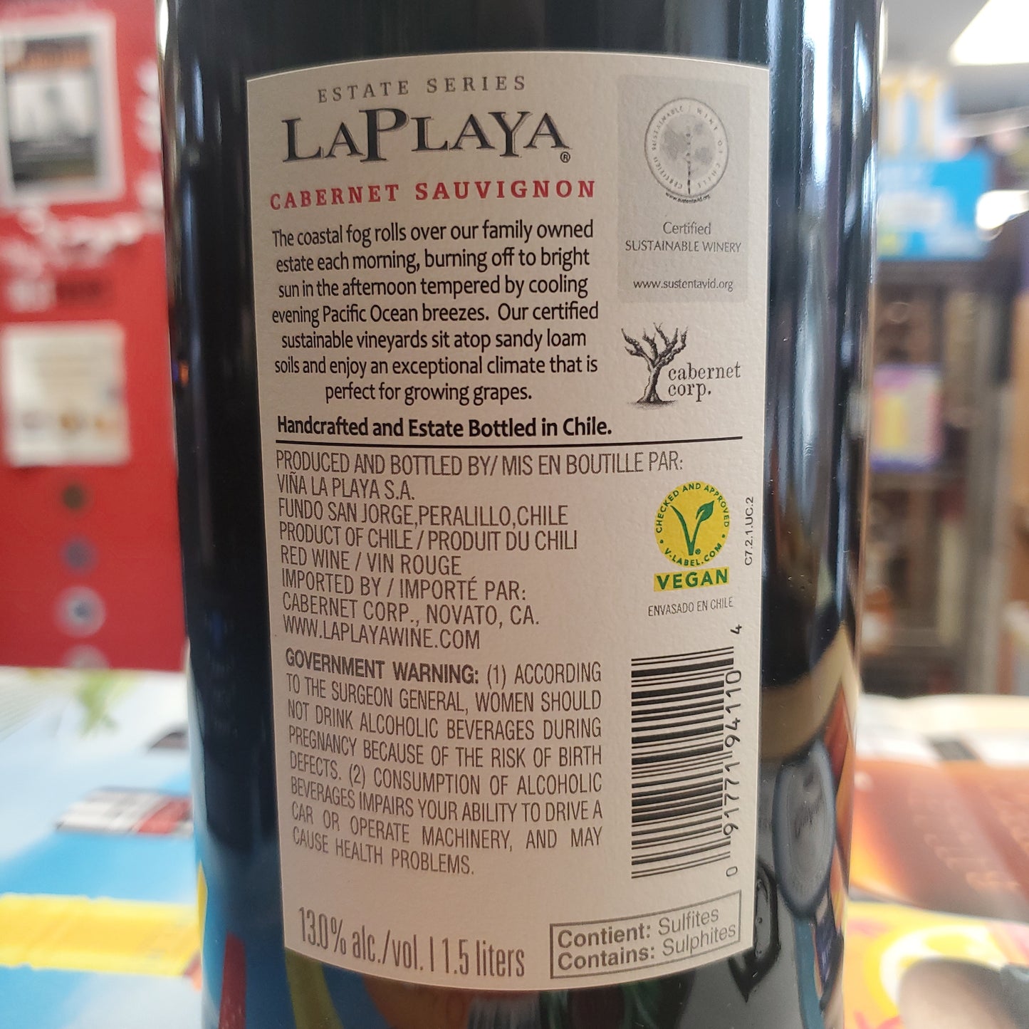 LA Playa Cabernet Sauvignon 1.5L