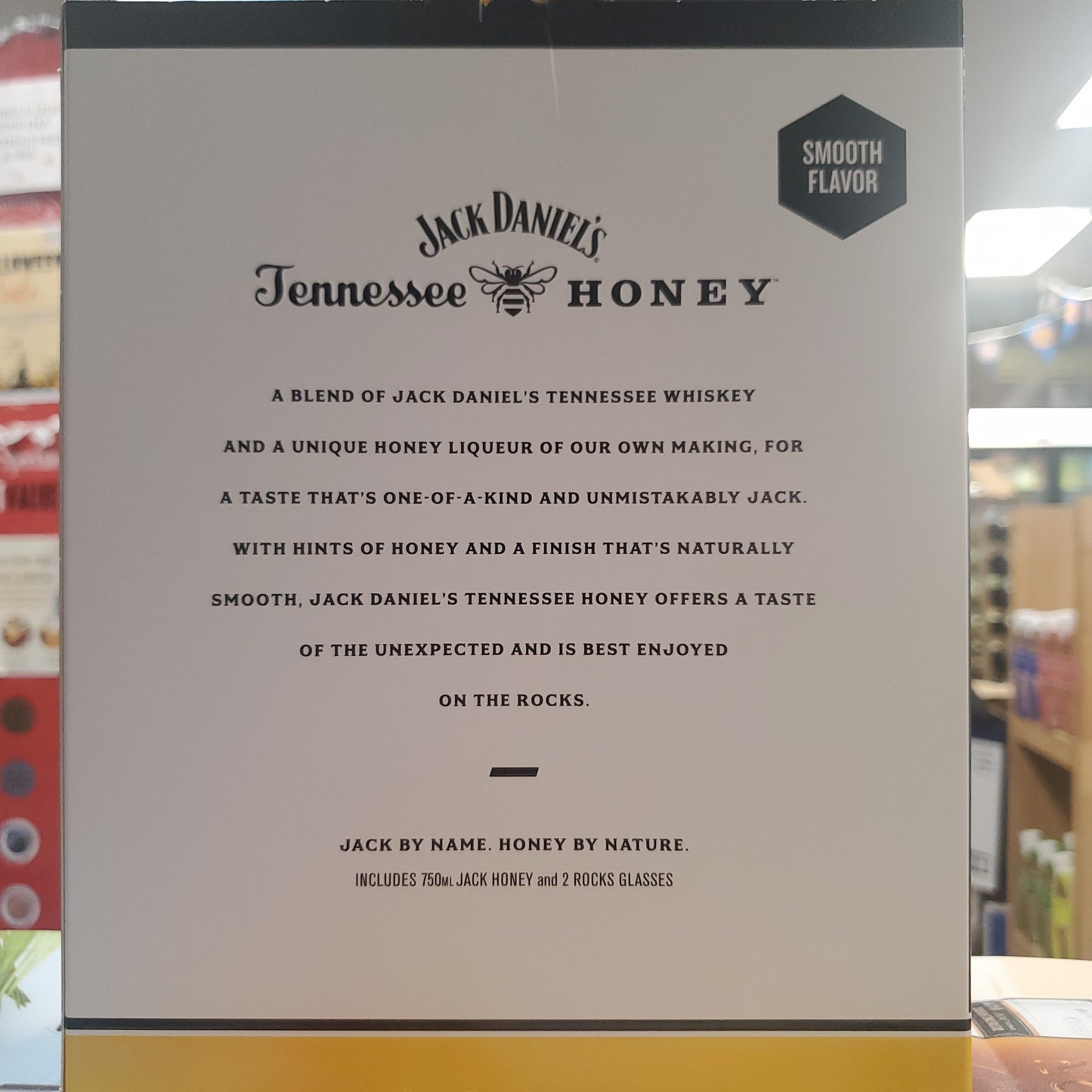 Jack Daniel's Tennessee Honey Whiskey 750ml Gift Box