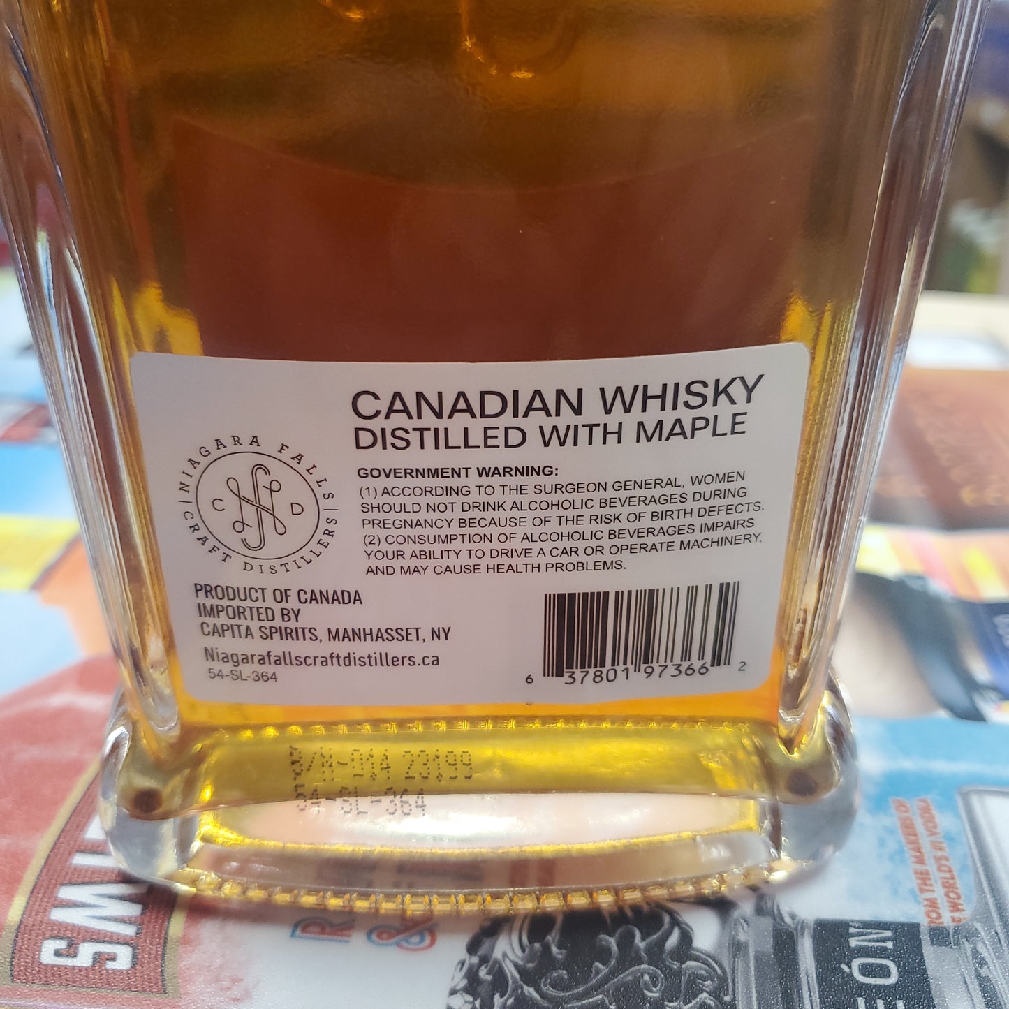 Niagara Falls Maple Whiskey 750ml