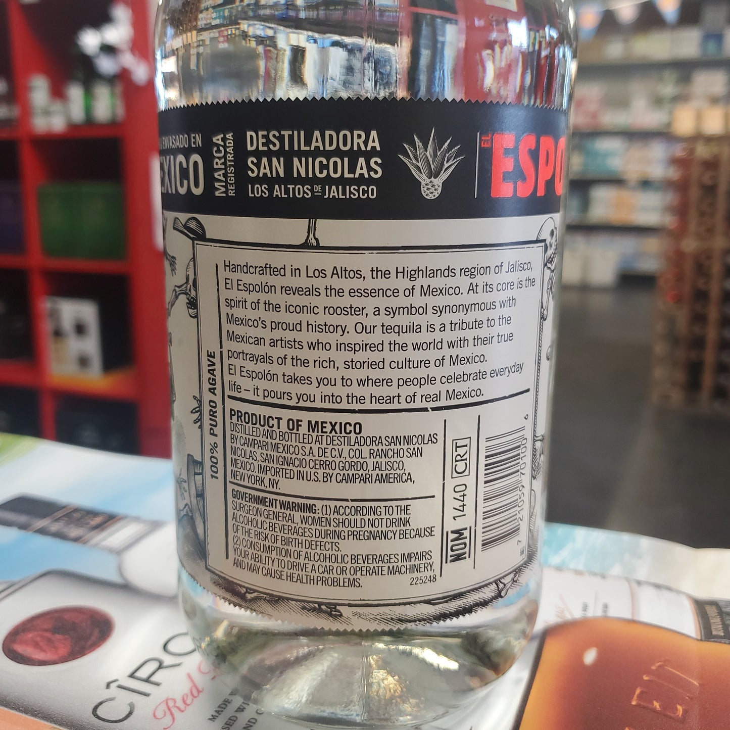 Espolon Blanco Tequila 1L