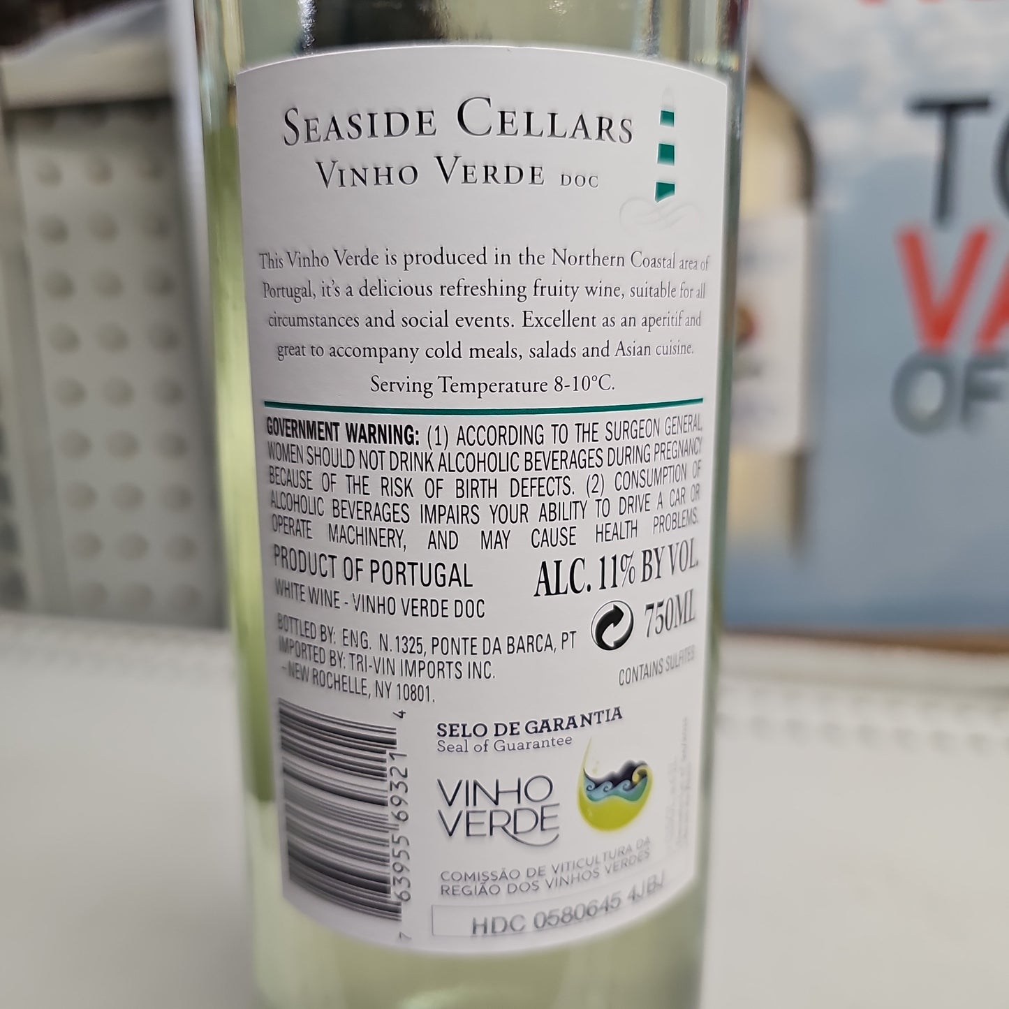 Seaside Cellars Vinho Verde 750ml