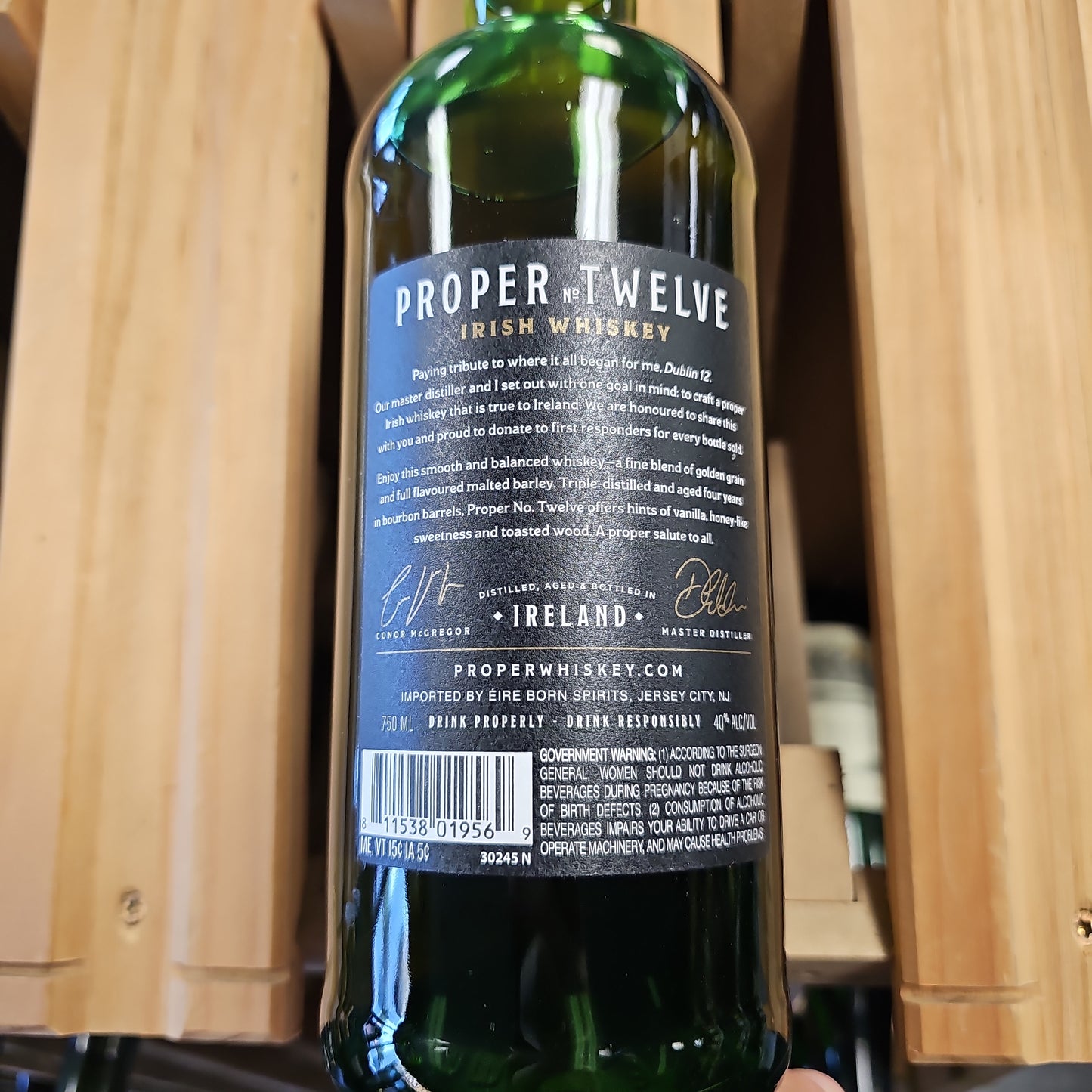 Proper No. Twelve Irish Whiskey 750ml