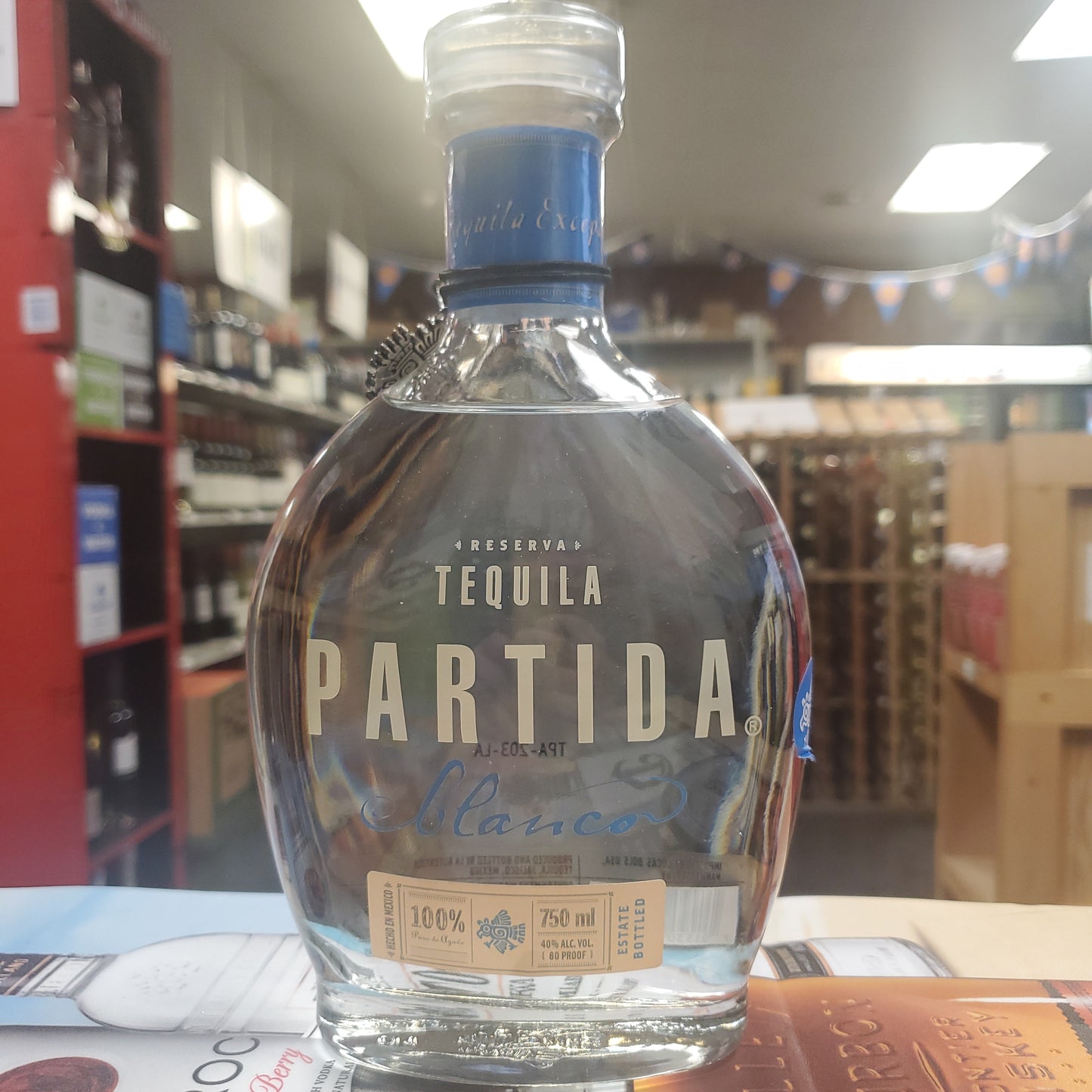 Partida Tequila Blanco 750ml