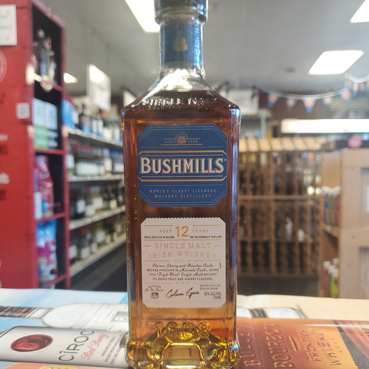 Bushmills Irish Whiskey 12yr 750ml