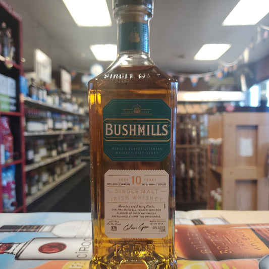 Bushmills Irish Whiskey 10yr 750ml