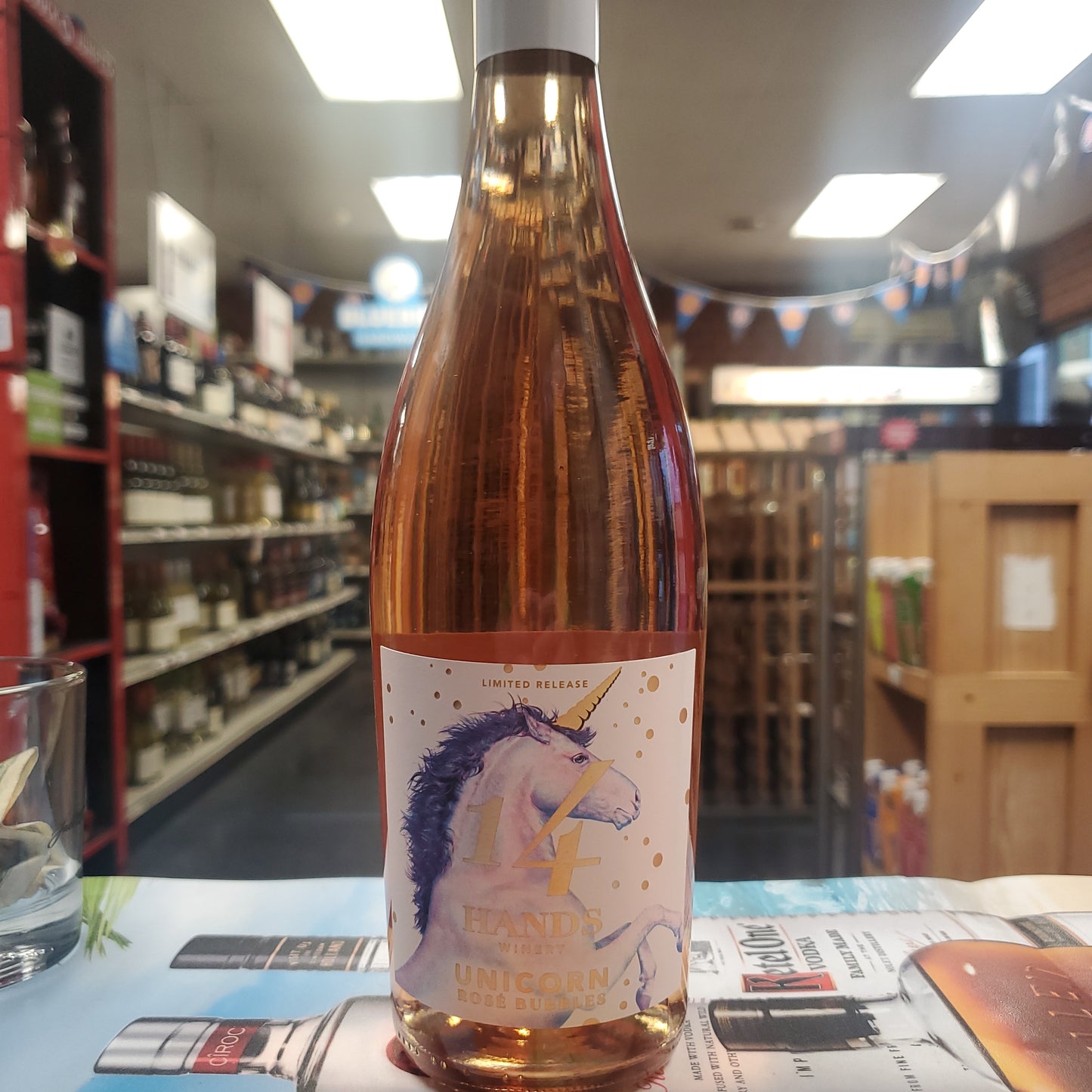 14 Hands Rose Bubbles Unicorn 750ml