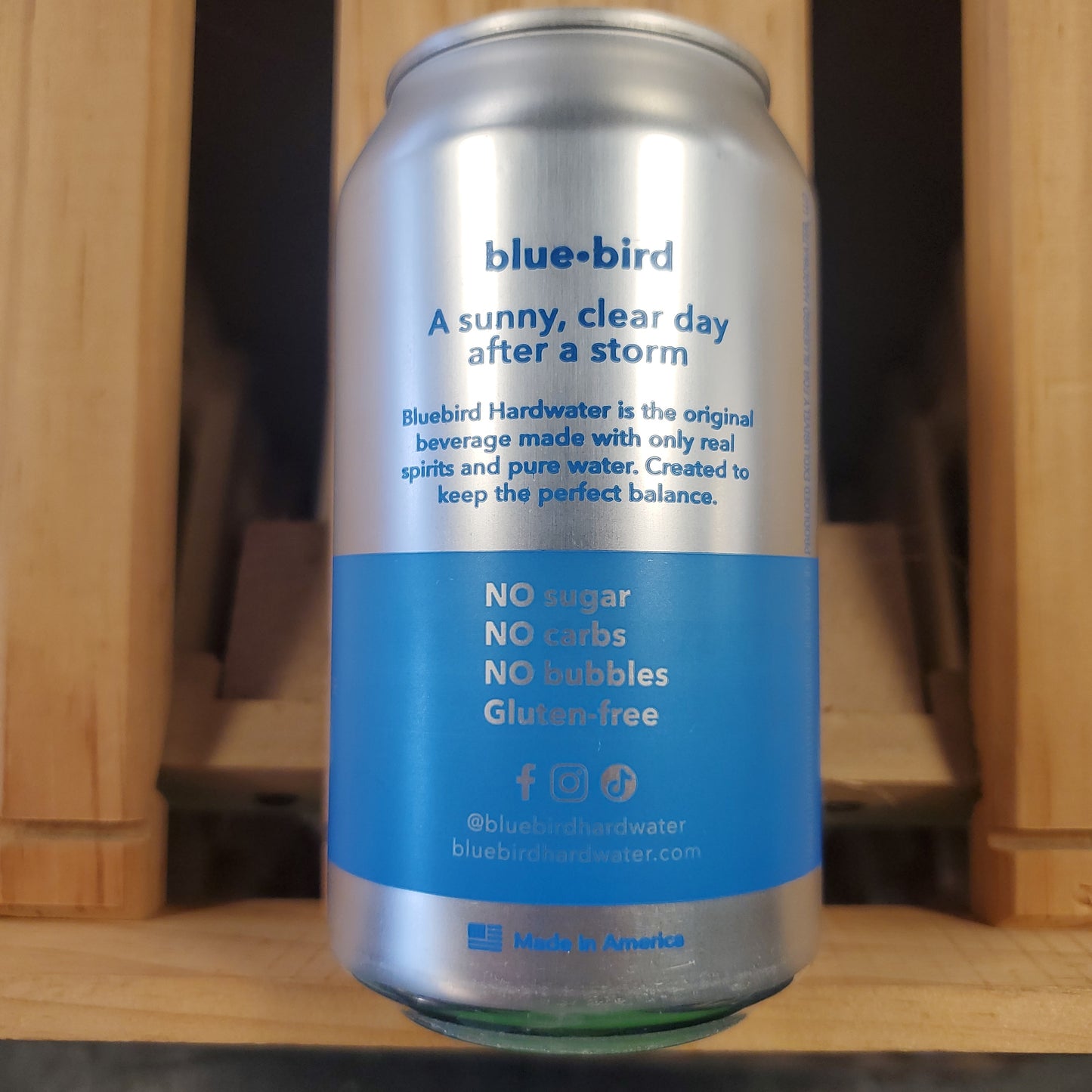 BlueBird Hard Water Vodka+Water 355ml