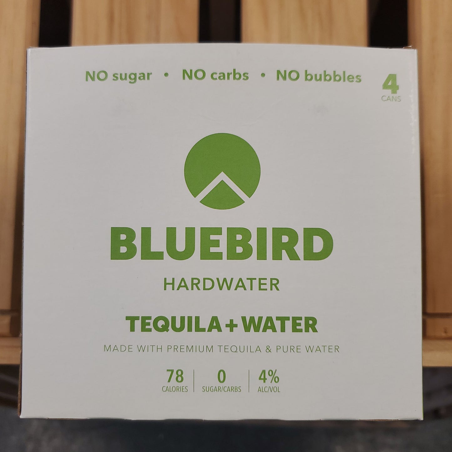 BlueBird Hard Water Tequiila+Water 4pack