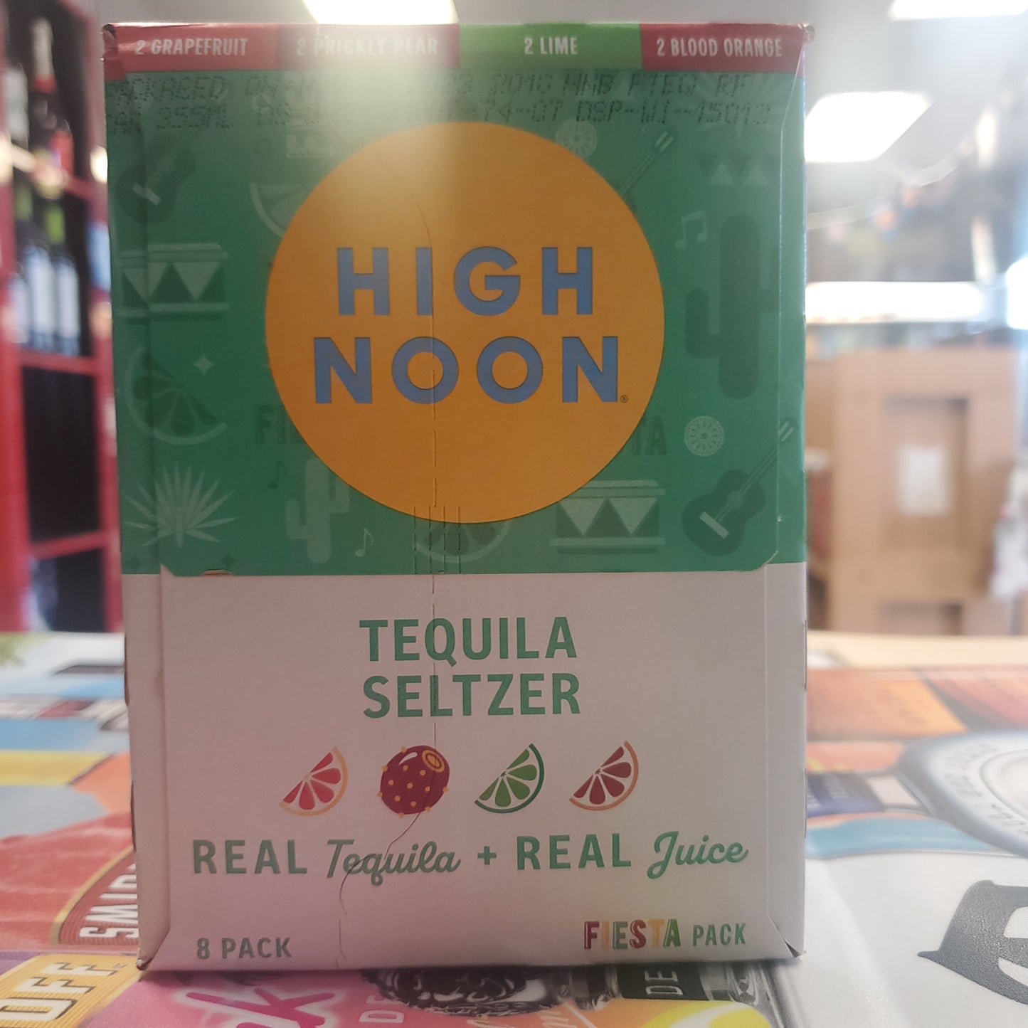 High Noon Tequila Seltzer Fiesta 355ml Can 8 Pack