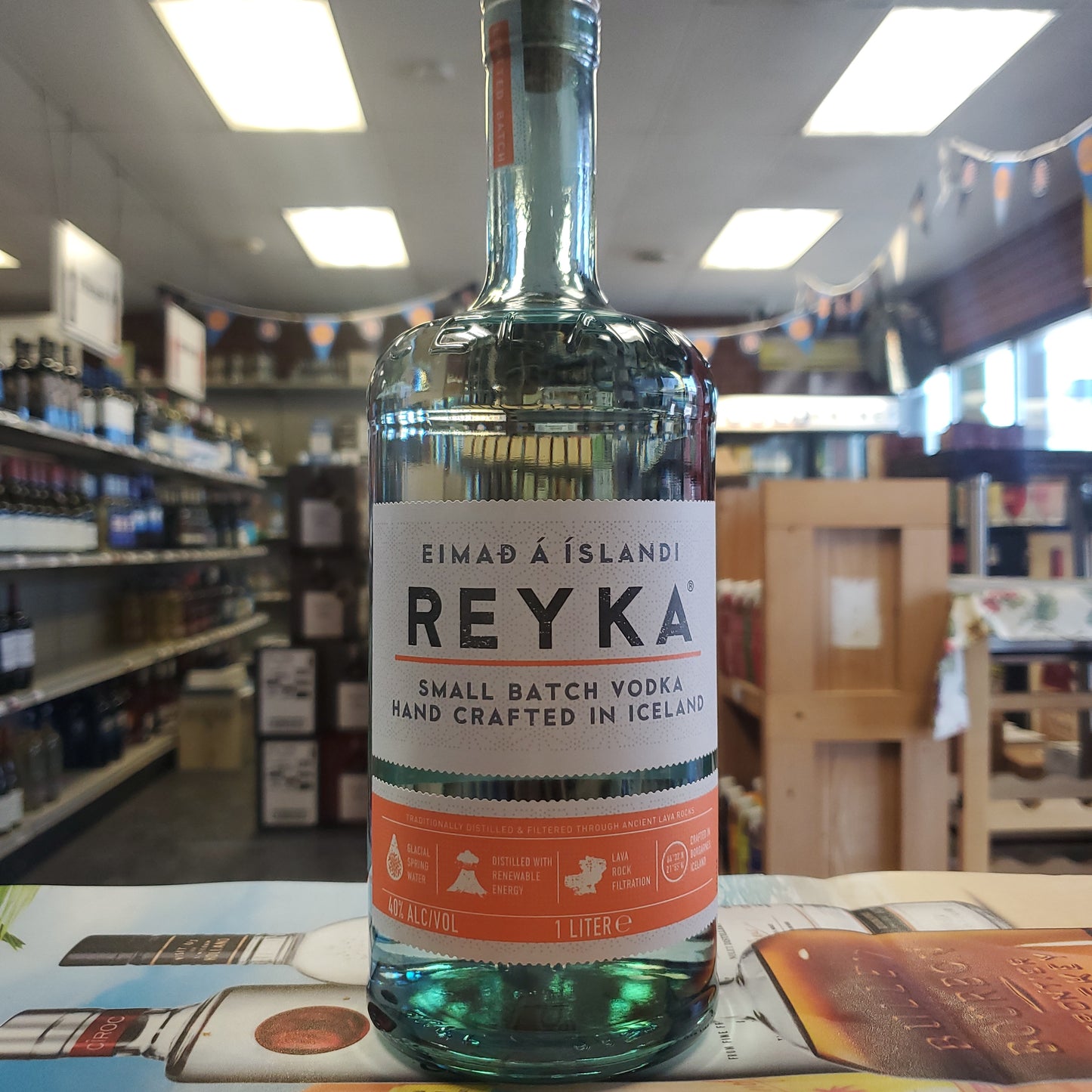 Reyka Hand Crafted Icelandic Vodka 1l